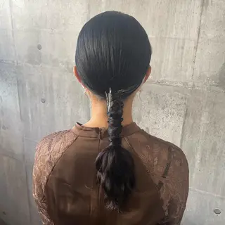 ロング ヘアアレンジ Hair Labo ASH  あみん♡のヘアスタイル