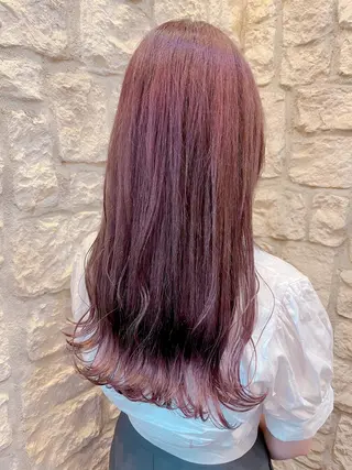 カラー しみず りぶのヘアスタイル