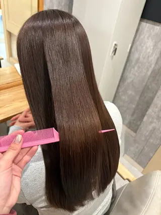 ロング カラー MIYU|パーソナル 診断🩵肌映えカラーのヘアスタイル
