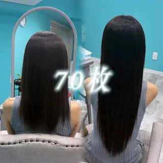 ロング シールエクステ/ 新宿🦋FUMINAのヘアスタイル