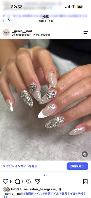 ネイル Nail salon Genieのネイルデザイン