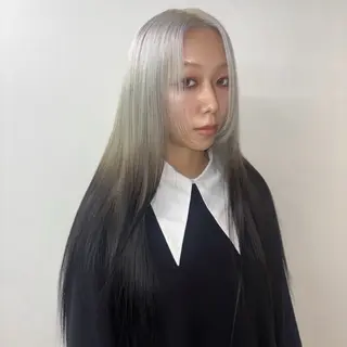ロング カラー Ren. 🦋デザインカラーのヘアスタイル