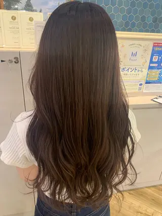 ロング カラー 大橋 拓実のヘアスタイル