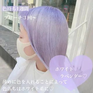 ショート カラー ヘアアレンジ メンズ キッズ マツエク・マツパ ブリーチの髪様 MASATOのヘアスタイル