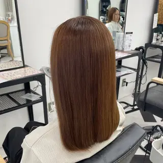 セミロング カラー パーマ ヘアアレンジ メンズ mona/ ストレートスタイル✨のヘアスタイル