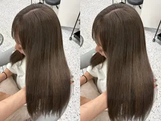 ミディアム 🎀似合わせカット/ 透明感カラー/翼🎀のヘアスタイル