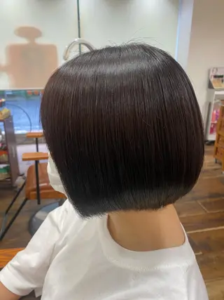 ショート カラー 井手口 沙樹のヘアスタイル