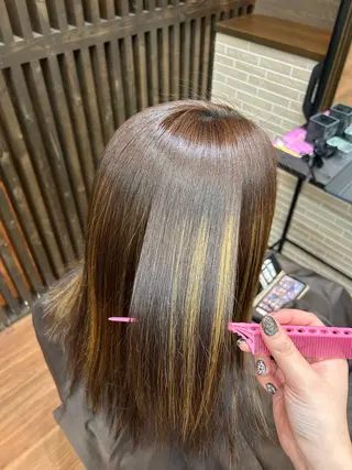 セミロング 【AXIS江別店】 rioのヘアスタイル