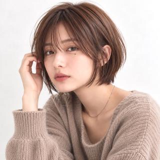 ショート 骨格診断/銀座店長/ 宮澤瑞穂/ボブのヘアスタイル