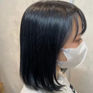 ミディアム こばやし あこのヘアスタイル