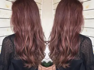 ミディアム カラー パーマ ヘアアレンジ メンズ 豊橋美容院 ソンリエのヘアスタイル