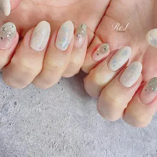 ネイル モチの良さ◉ フィルインネイル♡のネイルデザイン