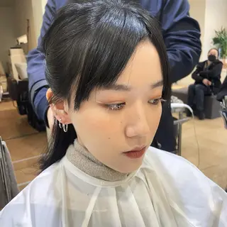 ヘアアレンジ MATISSE藤崎 渕上 ジュビアイのヘアスタイル