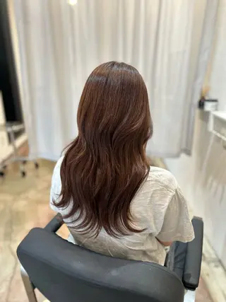 カラー 大澤 菜奈子のヘアスタイル