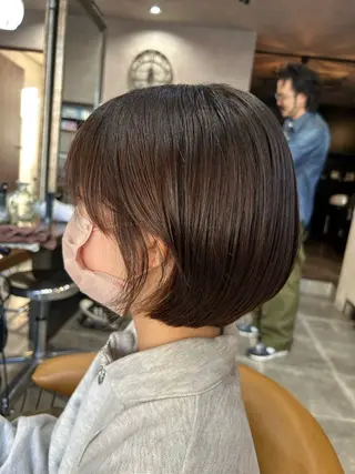 ショート enx天王町店 伊藤 愛央のヘアスタイル