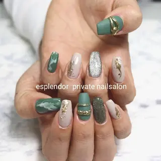 ネイル esplendor  小野寺のネイルデザイン