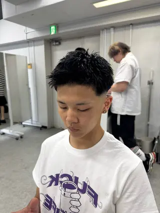 メンズ ツイスパ/シャドウ MANARUのヘアスタイル