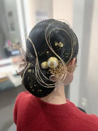 ヘアアレンジ 中川 沙里のヘアスタイル