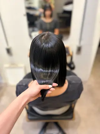 ミディアム カラー 透明感うる艶カラー ¦コユキ🫧💞のヘアスタイル