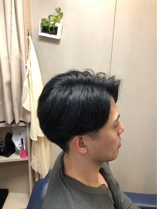 セミロング 大平 豪のヘアスタイル