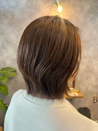 ミディアム カラー pegu/ gyokueのヘアスタイル
