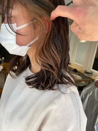 ロング カラー ヘアアレンジ 川崎のカラー職人🥣 kentaのヘアスタイル