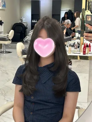 ロング hiyori🎀 トレンドレイヤーのヘアスタイル