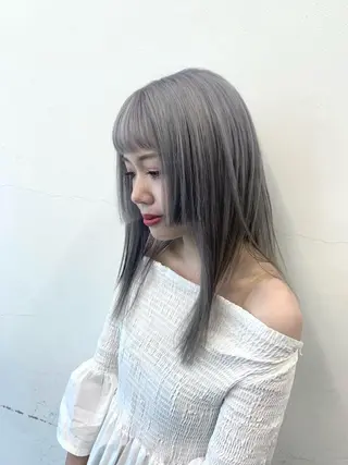 セミロング HARU//原宿🤍 リピート率NO.1のヘアスタイル
