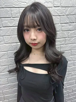 ロング カラー セキ ユキ🦋のヘアスタイル