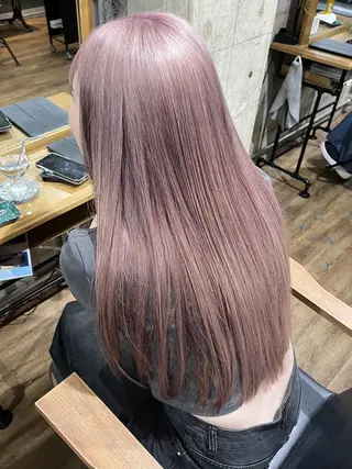 ロング カラー ハイトーン/ショート 村上淳乃🐥のヘアスタイル