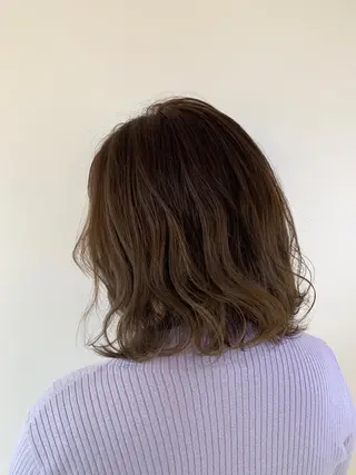 ミディアム カラー 髪質改善特化 サロン✨代表HIROのヘアスタイル