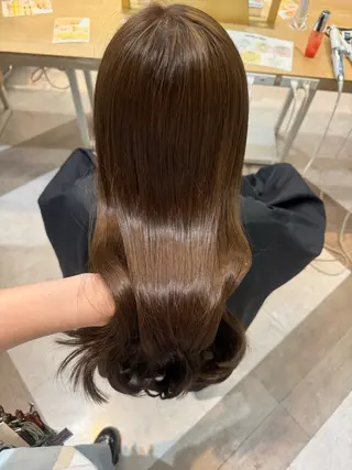 ロング 佐々木 花音のヘアスタイル