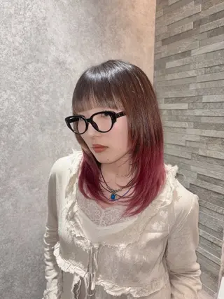 セミロング 長岡　昂志 2月空きありますのヘアスタイル