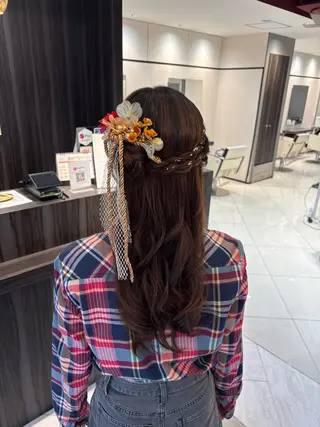 ヘアアレンジ 誰もが憧れる艶髪✨ /アレンジヘア🎀のヘアスタイル