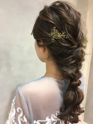 ロング ヘアアレンジ 伊藤 いほみのマツエク・マツパデザイン
