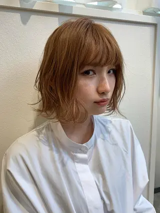ショート カラー i'll 未空のヘアスタイル