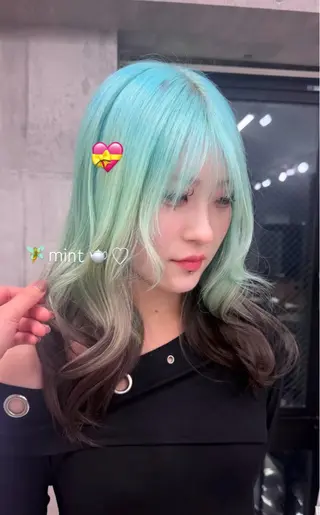 セミロング ヘアアレンジ 🫯ゆるふわガーリー 🎨𖥔ׁTOMO♡のヘアスタイル