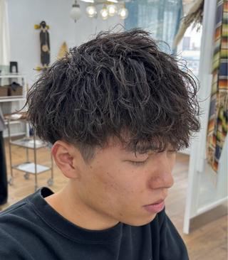 パーマ メンズ メンズ特化サロン Ryomaのヘアスタイル