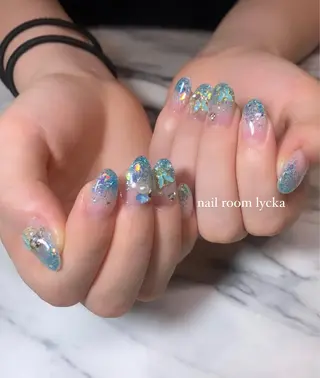 ネイル ネイルルームリッカ 𝐦𝐚𝐲𝐮のネイルデザイン