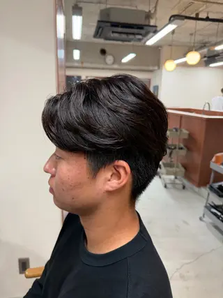 メンズ 縮毛矯正モデル募集中 SORAのヘアスタイル