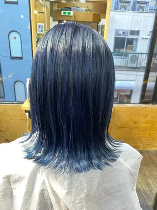 ミディアム カラー IwAsh大和駅前店 河野亜里香のヘアスタイル