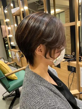 ショート unopulir 景山 凌のヘアスタイル