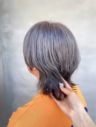 カラー メンズ tim hinaのヘアスタイル