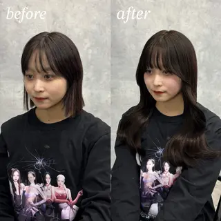 ロング カラー エクステ&"盛れる" 艶髪✨SYURIのヘアスタイル