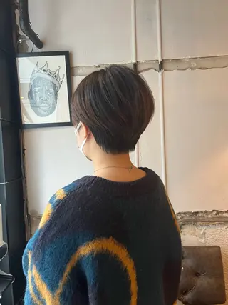 ショート パーマ 【完全マンツー 恵比寿】佐藤 翔のヘアスタイル