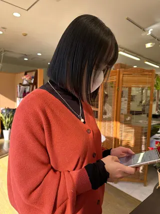 ショート ブリーチカラー🫧 森　凪沙のヘアスタイル