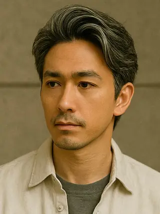 ショート カラー メンズ特化美容師 カラー専門ぺーターのヘアスタイル