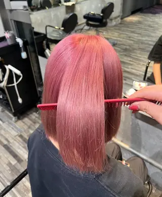 ミディアム カラー 🦋Lond🦋 manakaのヘアスタイル