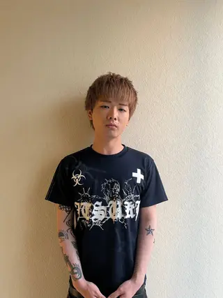メンズ 鈴木 颯人のヘアスタイル