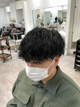 パーマ メンズ 町田No.1パーマ 特化✂︎小杉澪生のヘアスタイル